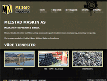 Tablet Screenshot of meistad.no